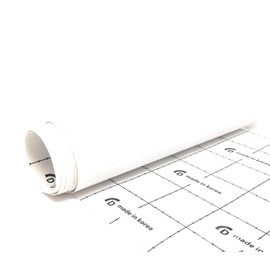 JNK NETWORKS Flexible 3D Carbon Fiber Automotive Car Vinyl Wrap Film Sheet Roll (White, 19.6" x 53")