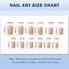 24 Pcs Dreamy Maiden Short Press-On Nails – Eco-Friendly Soft-Gel