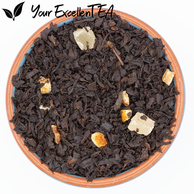 Earl Grey Grapefruit Orange Black Loose Leaf Tea Ceylon Sri
