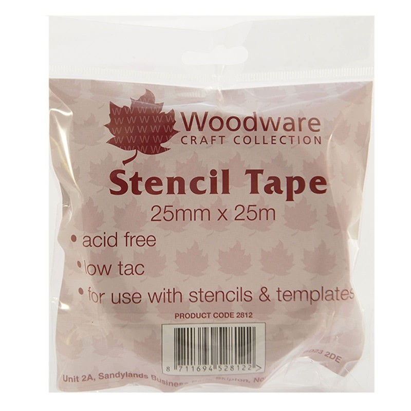 Woodware Stencil Tape 25mm X 25m