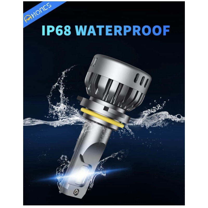 Honcs LED Headlight Bulbs Combo Kit 9005 + H11 High