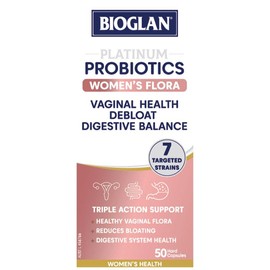 Bioglan Platinum Probiotics Women's Flora Cap X 50