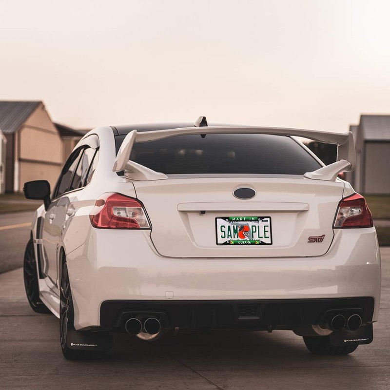 Metal Insert License Plate Frame Made in Guyana Weatherproof Car