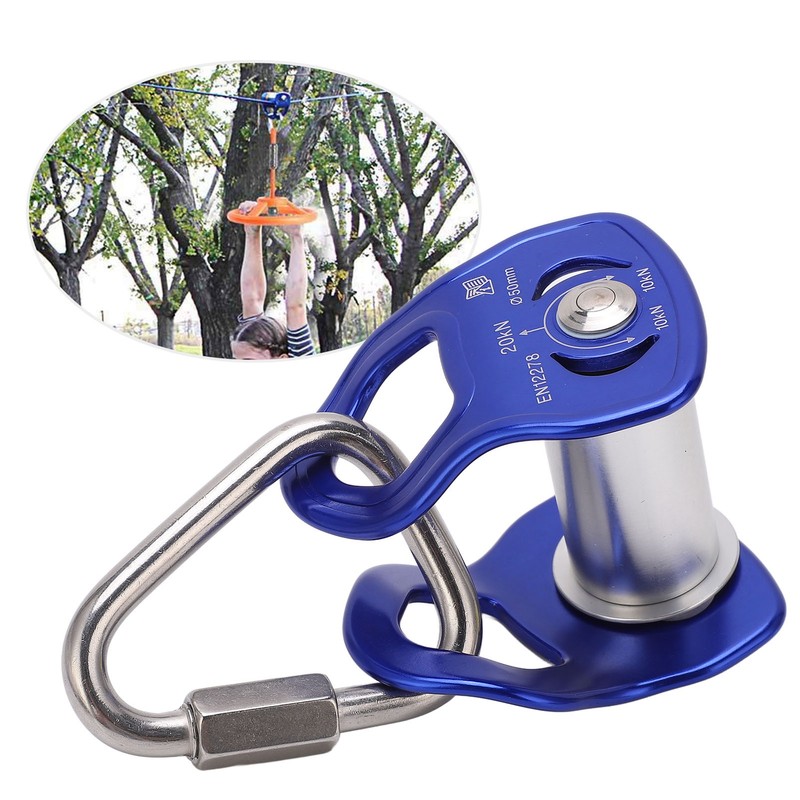 Outdoor Sport Pulley Slider Zipline Pulley for Training Obstacle Course