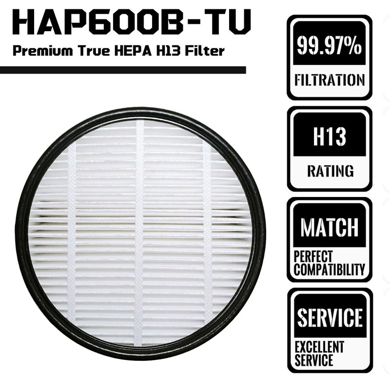 HAP600B-TU 360° True HEPA Air Intake Filter Replacement Compatible with