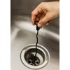 2 Pack Bundle Plastic Drain Snake Triple Barbs 23 Inch