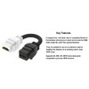 RiteAV - HDMI Female-Female Pigtail Extension Cable Coupler Keystone Dongle