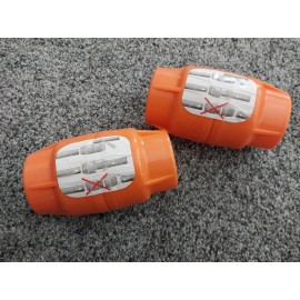 Dura-Line 1-1/4" Dura-Line 20001845 Orange Push Lock Conduit Coupler