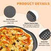 LilGoo 2 Pack 14 inch Pizza Trays for Oven Non