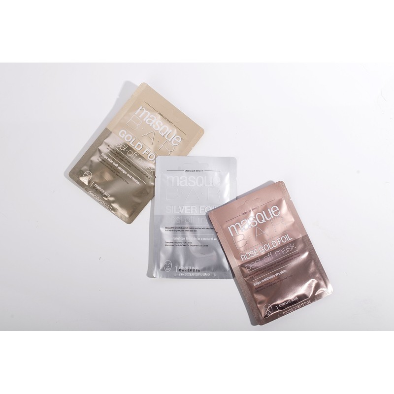 Masque Bar Rose Gold Foil Peel Off Mask - Sachet
