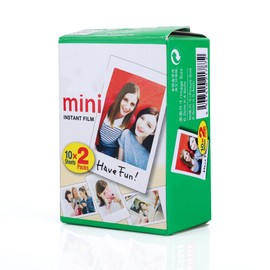 Mini Film White Edge 20 Sheets for Fuji Mini 8/7s/25/50/90