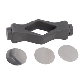 VIFERR Front Loader Washing Machine Door Support, Washing Machine Door Holder Mouth Shape Strong Magnetic Door Stopper Washing Machines Laundry Door for Most Washing Machines (Grey)