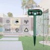 generic B 2 Ahuyentador Solar Ultrasónico Animales Para Jardín Hzx