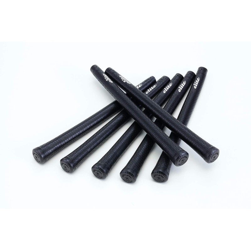 elitegrips TD50C Soft Golf Grips, Set of 7, Berlina Black,