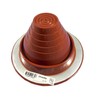 Dektite #3 Red Silicone Metal Roof Pipe Flashing, High Temp,