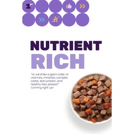 I AND LOVE AND YOU Wet Dog Food - Moo Moo Venison Stew - Beef + Venison Recipe, Grain Free, Filler Free 13oz can, 12pk