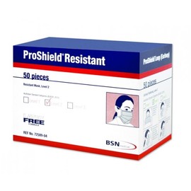 Proshield Face Mask - Proshield Resistant Face Mask Level 2 High Filtration Box 50 PCs ( Tie back )