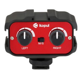 Kopul CMX-1-V2 Two-Channel Mini Mixer with Shoe Bracket