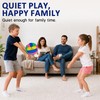 Surpop Soft Indoor Volleyball for Kids, Quiet Size 5 Practice