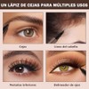 Erinde Lápiz Líquido para Cejas Doble Punta, Perfilado Preciso, 1