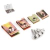 KIMISS Rustproof U‑Clips Nuts Assortment Automotive Interior Trim Fasteners with
