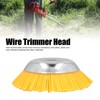 Trimmer Head Wire Trimmer,Power Rotarys Scissors,Nylon Wheel Brush Trimmer for