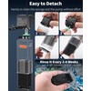 Pawfly Internal Aquarium Filter Submersible Power Filter with Water Pump
