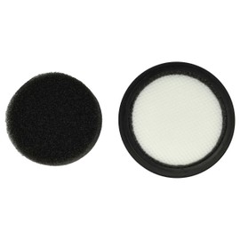 vhbw Filter-Set kompatibel mit Dirt Devil Blade DD767, DD777 Staubsauger - 2x Ersatz-Filter (Vormotor-Filter, Schaum-Filter)