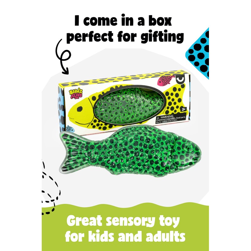Keycraft Beadz Alive Fish | Sensory Fidget Toy | Stress