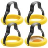 Silicone Egg Rings for Cooking – 4 Pack Nonstick Egg