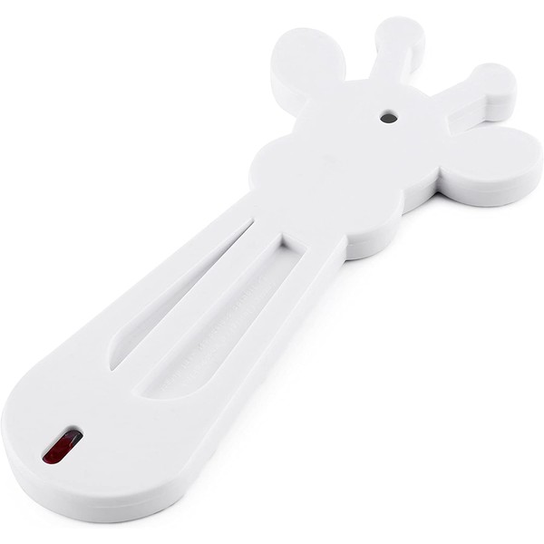 Baby Safe Floating Bath Thermometer Giraffe - White/Blue