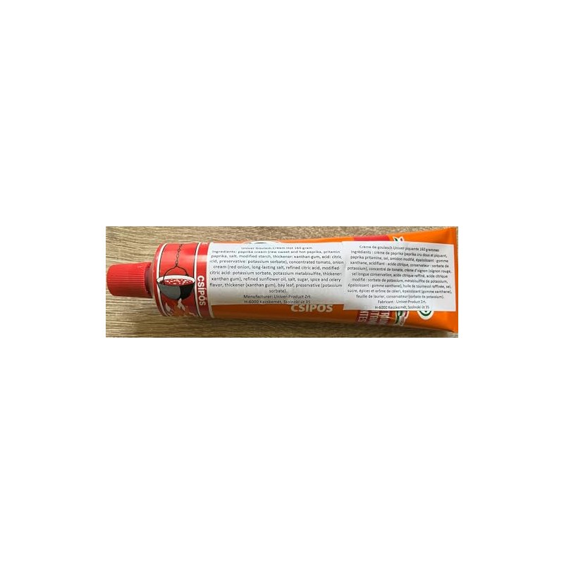 Univer Goulash Cream Hungarian Paste Hot (160 grams)