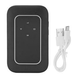 Mobile WiFi Hotspot with SIM Card Slot 4G LTE 150Mbps Support 10 Users Plug and Play Portable Mobile Wifi for Laptops Tablets