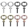 Ohiyoo Metal Bottle Opener Insert Kits 8 Pack Blank Stainless