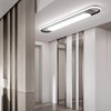 Naroume 4Ft Modern Hallway Ceiling Lights, 6500K Acrylic Linear Ceiling