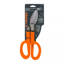 Truper TH-10C Tin Snips 10" Angled