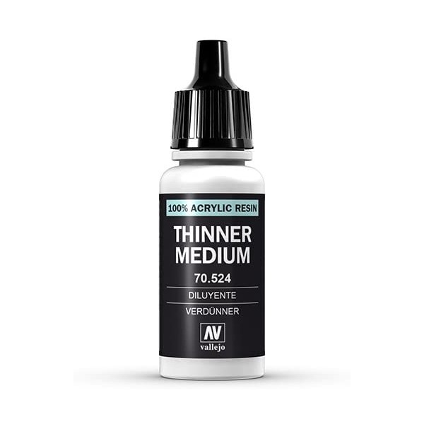 Vallejo Thinner Medium, 17 ml
