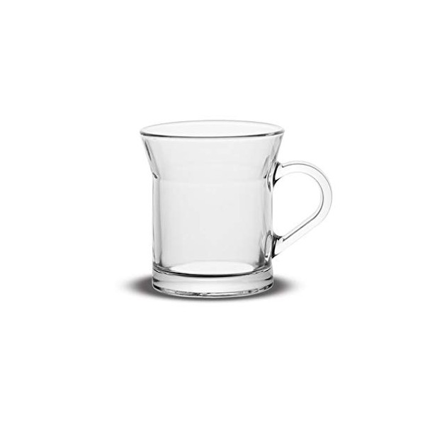 Vikko Clear Glass Coffee Mugs: Thick and Durable – For