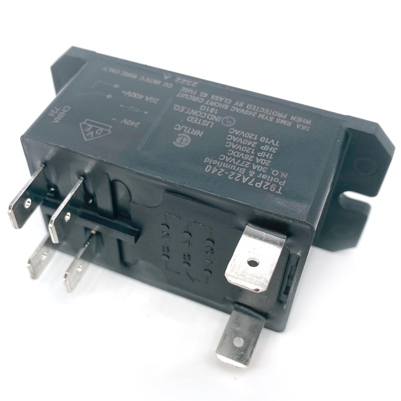 2-Pack T92P7A22-240 Power Relay - 240VAC 30A 6-Pin DPST-NO Industrial