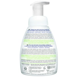 ATTITUDE 2-in-1 Natural Hair and Body Foaming Wash Baby, Fragrance Free, 8.4 Fluid Ounce (ATT-60660)
