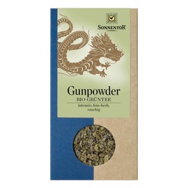 Sonnentor Organic The Intense Gunpowder Chinese Green Tea Loose (2 x 100 g)