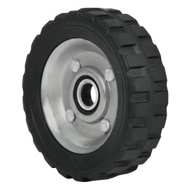 Pretul RD-51, Rueda de hule sólido 5" para diablo, un balero, 1 pieza