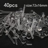 YIEUR 40 x Christmas Tree Decorations Icicle Ice Drop Pendants