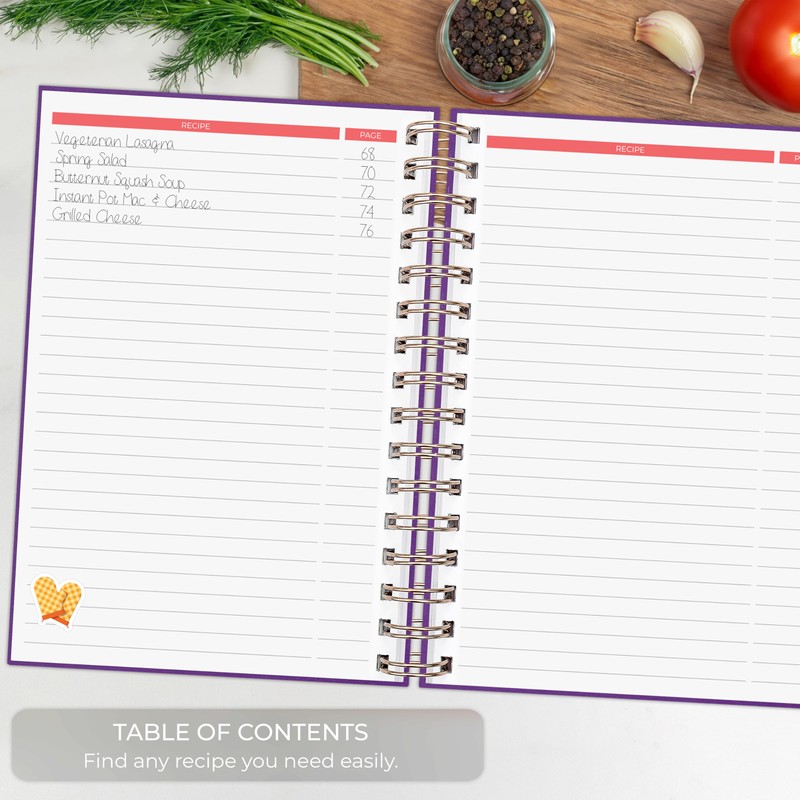 Clever Fox Recipe Book Spiral – Make Your Own Family