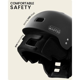 OutdoorMaster Kayak Helmet with Ears for Men Women, Adjustable with 12 Vents, Perfect for Kayaking, Boating, Surfing