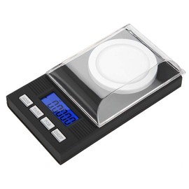 Professional Milligram Scales, 20 g / 0.001 g Precision Scales Electronic Digital Scales with LCD Display, Pocket Scale, Laboratory Scale, Gold Scale, Letter Scale, MG Scales (20 g)