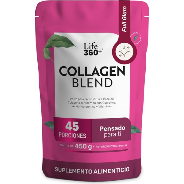 LIFE 360+ Collagen Blend | 450 g | Colágeno Hidrolizado