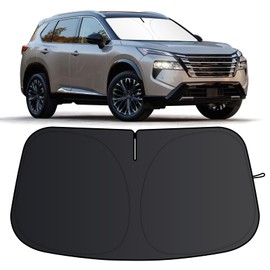 Windshield Sun Shade for Nissan Rogue 2021-2025 Foldable Sun Visor Protector for Rogue Accessories Sunshade Car Front Window Sunshades Blocks UV Rays