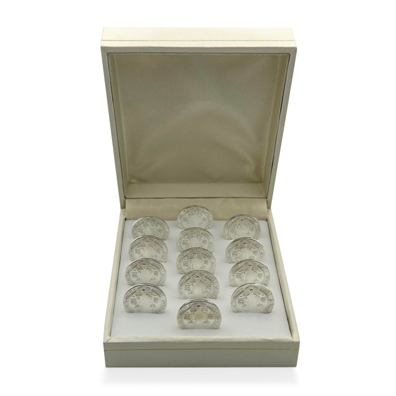 EHV Arras de Boda Matrimoniales Con Baño de Plata con