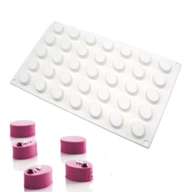 mostsom 35 Grids Gummy Oval Mold Silicone Candy Mold DIY Chocolate Fondant Moulds Kitchen Baking Decoration Tools